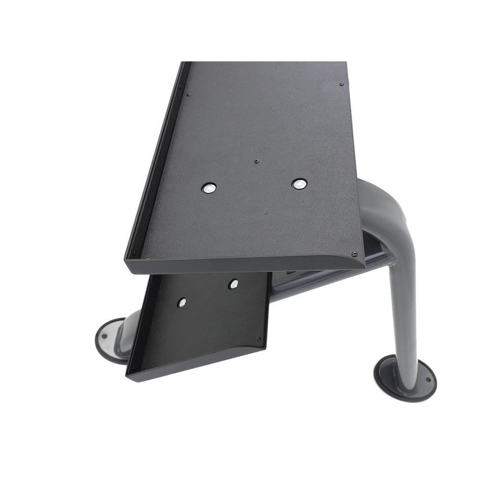 TKO Strength 2-Tier Horizontal Dumbbell Rack 889HDR