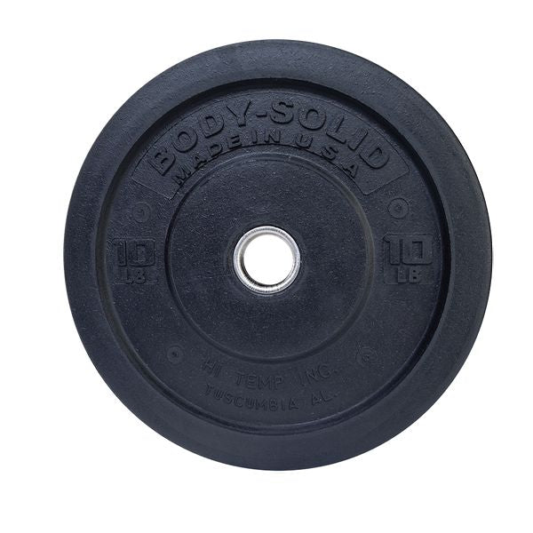 Body-Solid 10LB BLACK BUMPER PLATES