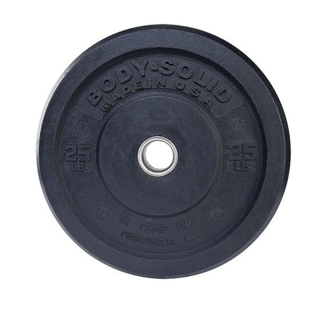 Body-Solid 25LB BLACK BUMPER PLATES