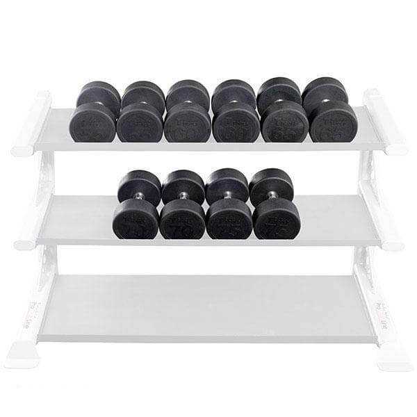 Rubber Coated Dumbbells Body Solid SDPS Set