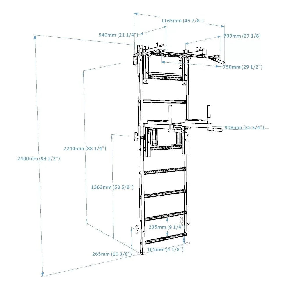 BenchK Stall Bar 732B