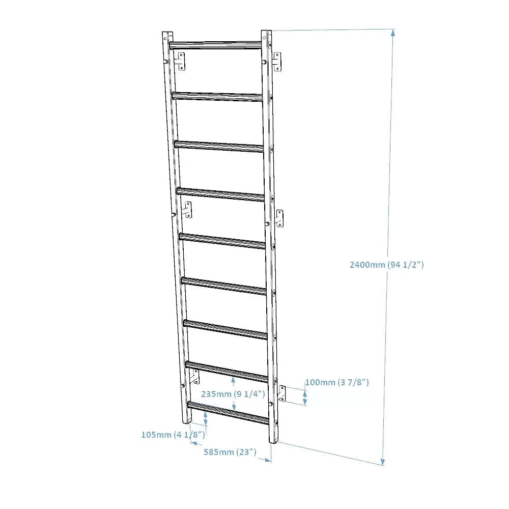 BenchK Wall Bars 700B/700W