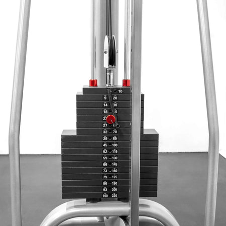 bodykore alliance series g502 cable crossover 2x 220 weight stack