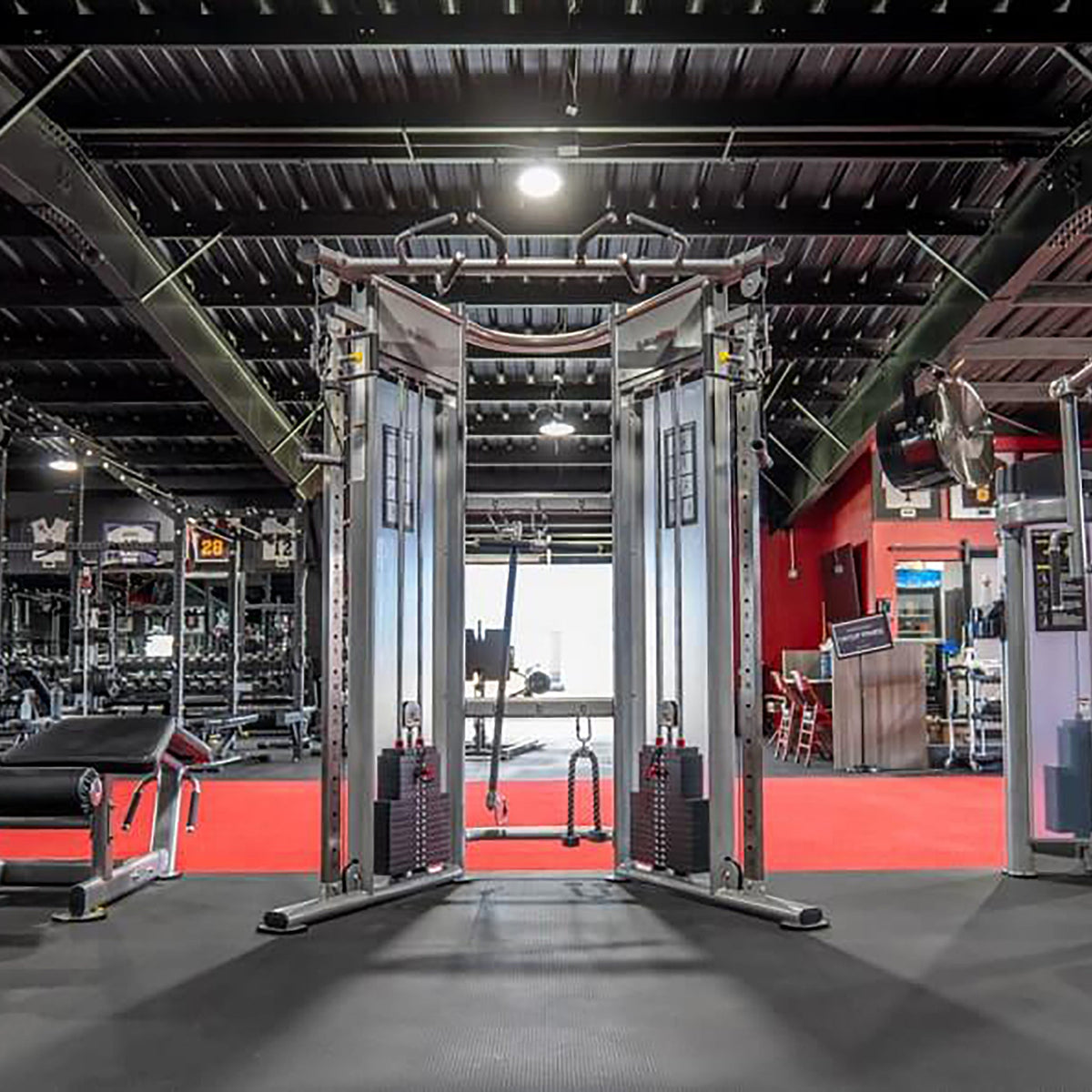 bodykore functional trainer at the gym
