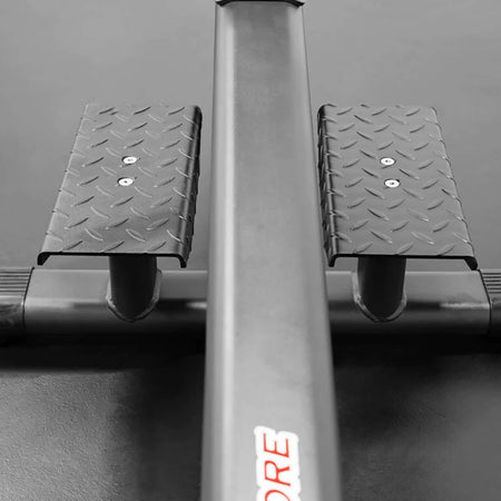 bodykore g273 t bar row dual diamond plated footplates