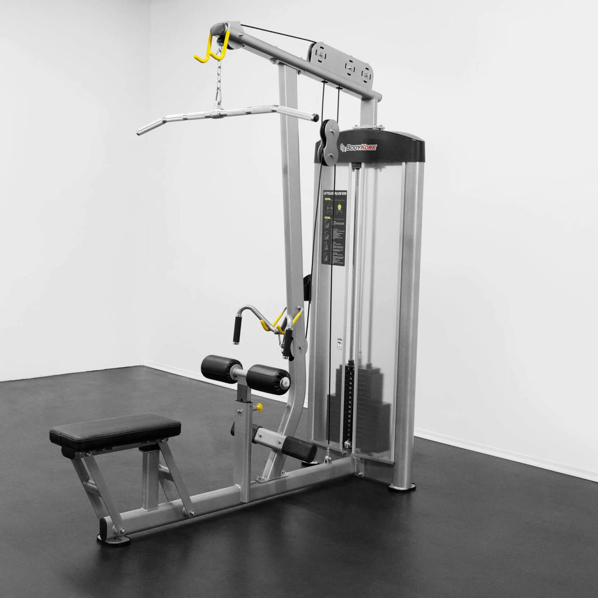 bodykore lat pulldown low row gr638 corner view