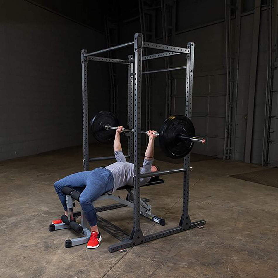 powerline ppr1000 power rack bench press
