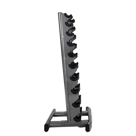 TKO 10 Pair Vertical Dumbbell Rack Set 5-50 Lb. 10 Pairs