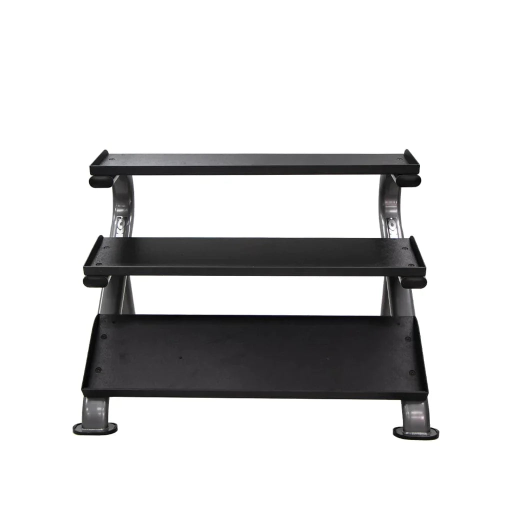 TKO 3 Tier Commercial Dumbbell Rack 890HDR