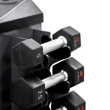 TKO 8 Pair Vertical Dumbbell Rack