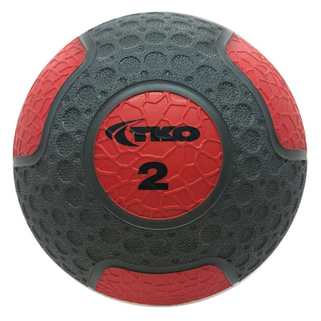 TKO Premium Medicine Ball Set With Rack 10 Ball Set 2-20 Lbs. with 10 Ball Rack