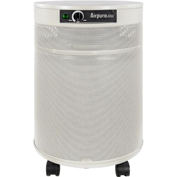 Airpura G600 DLX Odor-free for Chemically Sensitive (MCS) Air Purifier Cream Front View