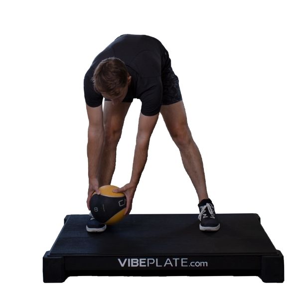 VibePlate 3048 Bend With Medicine Ball