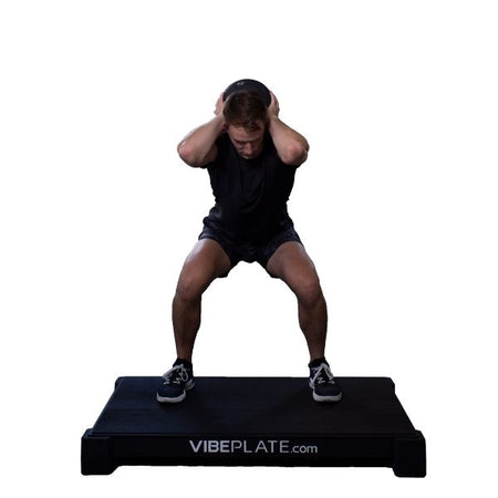 VibePlate 3048 Squat With Medicine Ball