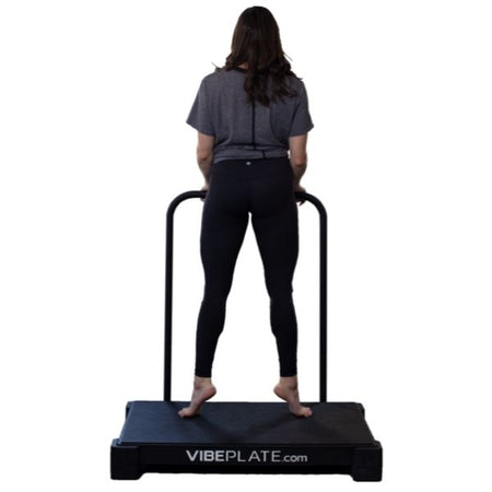 VibePlate Balance Bar Rear View Tip Toe