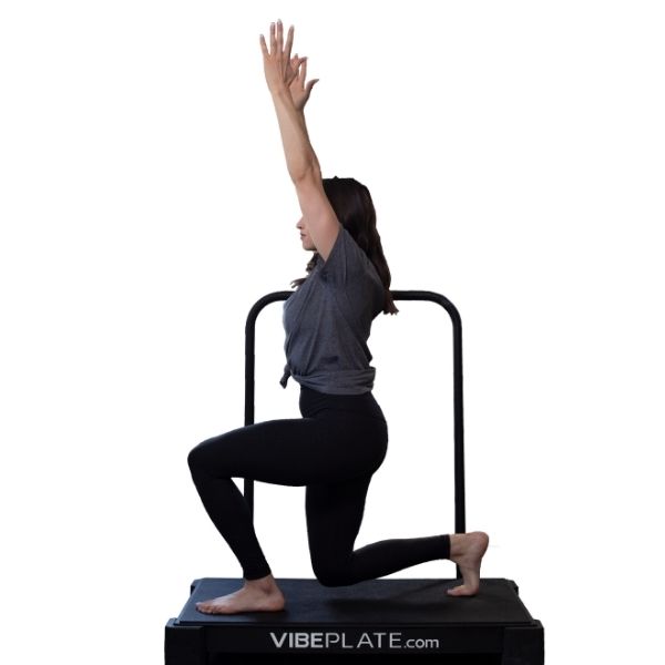 VibePlate Balance Bar Side View Hand Extend
