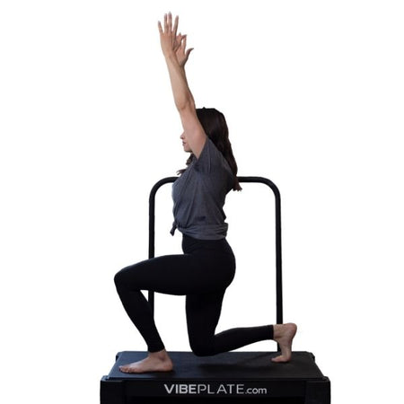 VibePlate Balance Bar Side View Hand Extend
