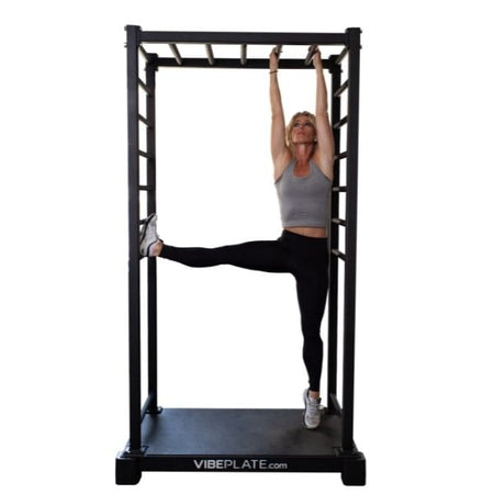 VibePlate VibeStretch One Leg Stretch Horizontal