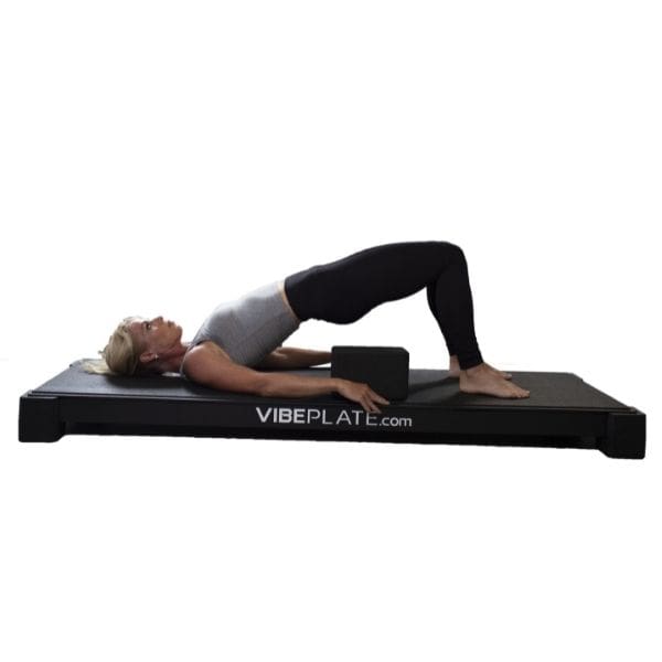 VibePlate Yoga Plate Stretch Side View