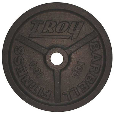100LB Wide Flange Olympic Plate Troy Barbell