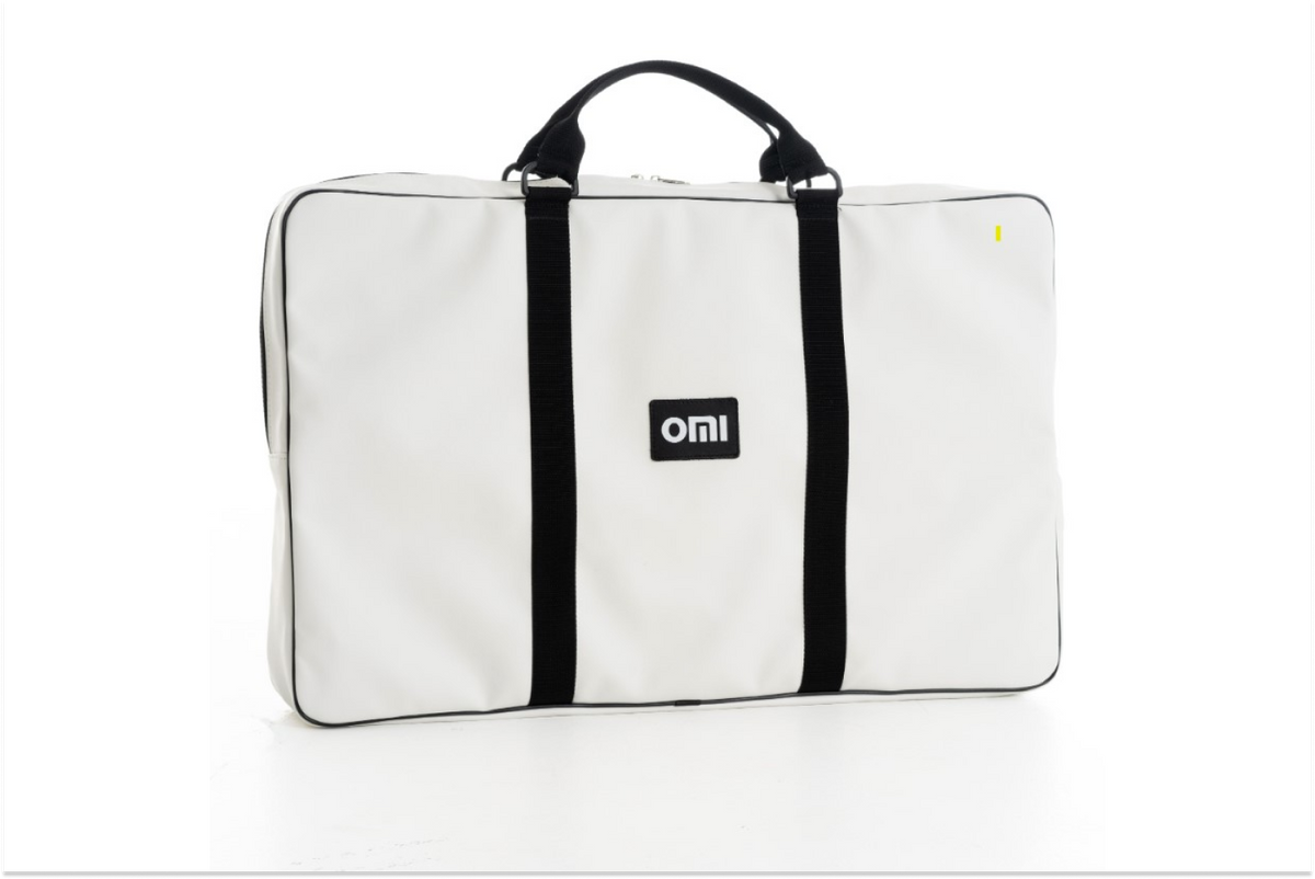 OMI Carry on Bag for OMI Pads PEMF Full Body Mat in white color