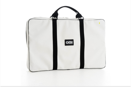 OMI Carry on Bag for OMI Pads PEMF Full Body Mat in white color