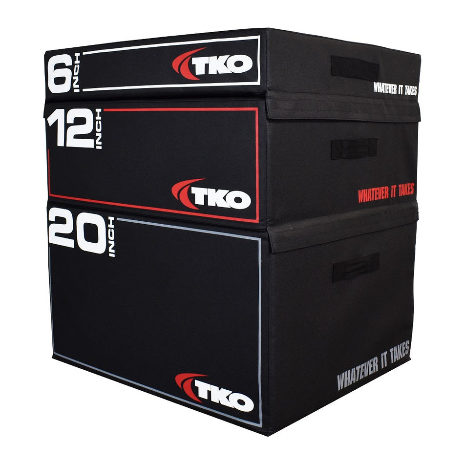 TKO Stackable Foam Plyo Boxes 263PLBS