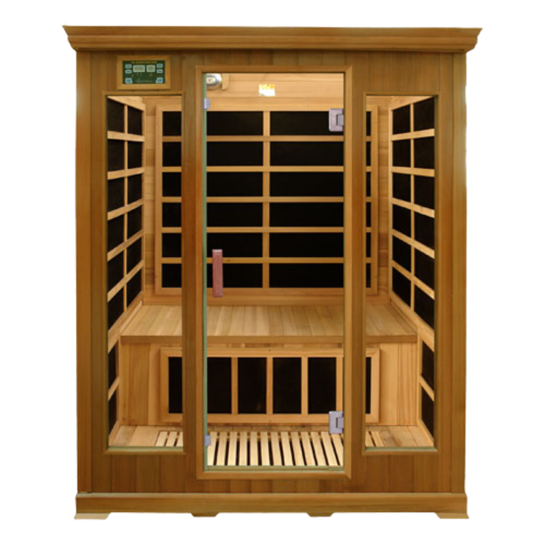 3 Person FAR Infrared Sauna HealthSmart Relaxation Space