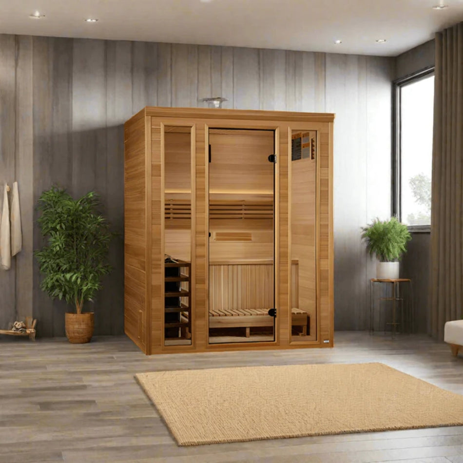 3-Person Traditional Sauna Andermatt