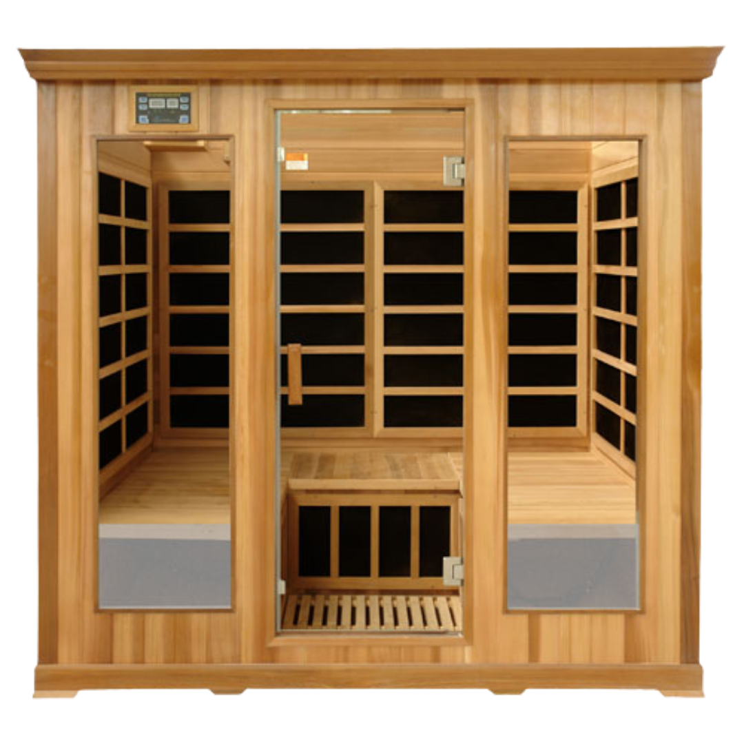 4 Person FAR Infrared Sauna HealthSmart Therapy Room