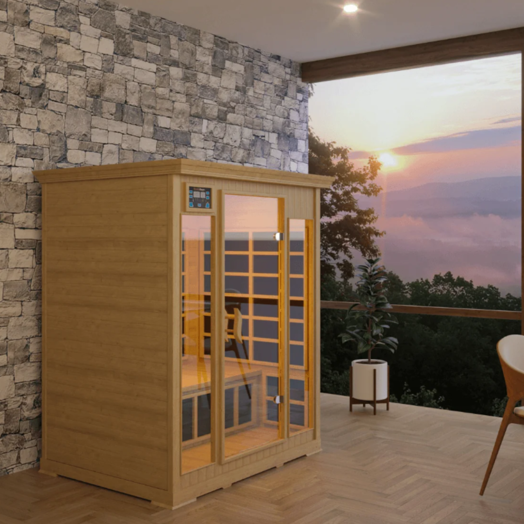 4 Person Infrared Sauna With Dual Heaters By HealthSmart