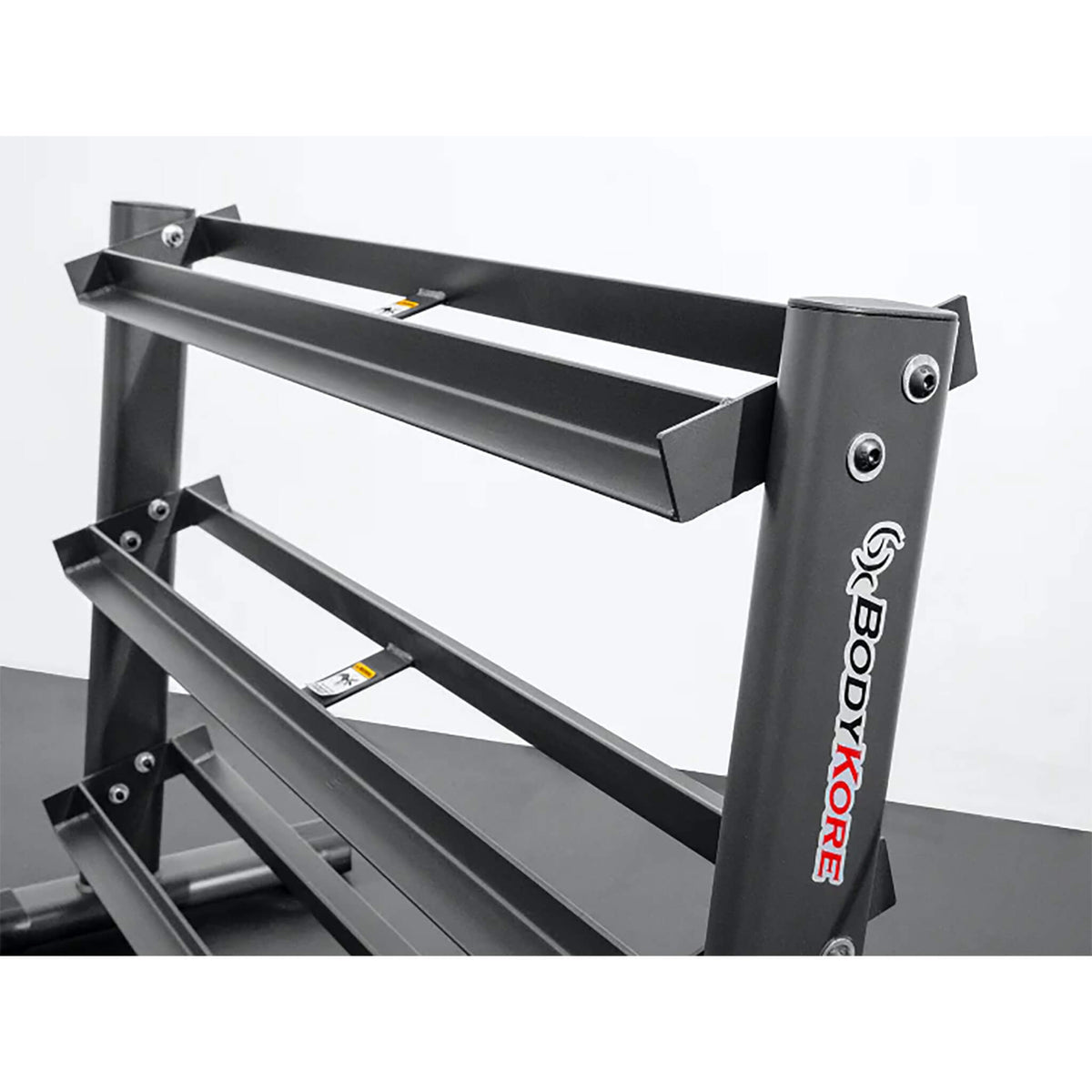 5-50lb dumbbell rack g241 angled design