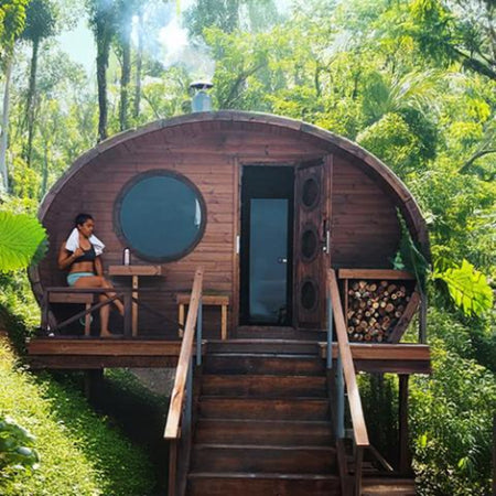 8-Person Outdoor Sauna Model G1 User