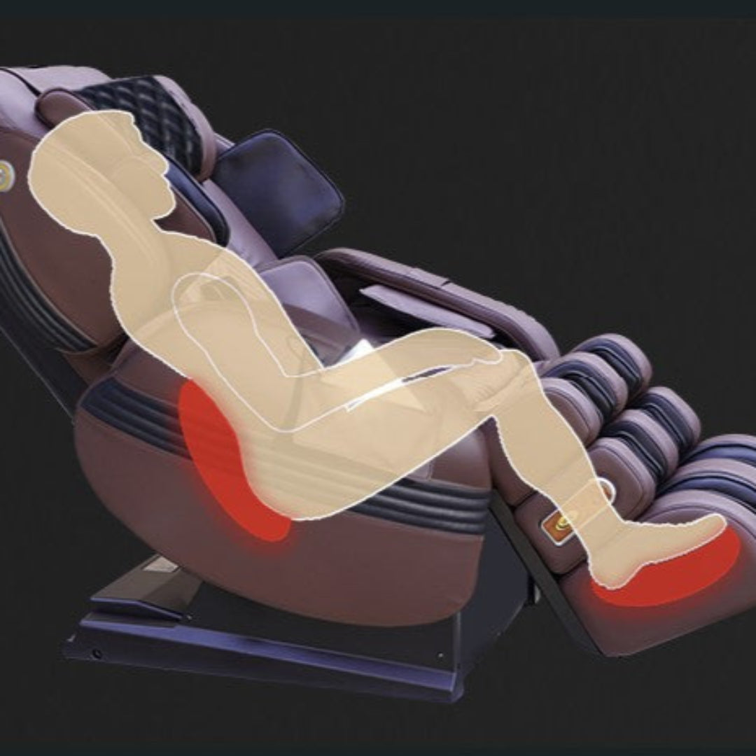 Adjustable Heat and Feet of Model 3 Hybrid SL Medical Massage Chair