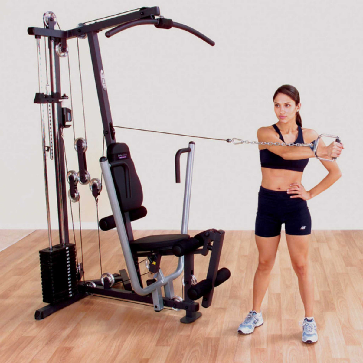 Arm Fly Exercise With Body Solid G1S