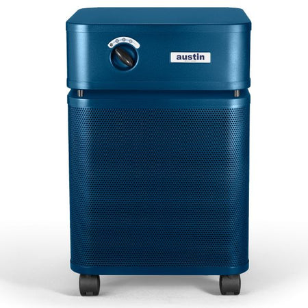 Austin Air HealthMate Air Purifier Midnight Blue Front View