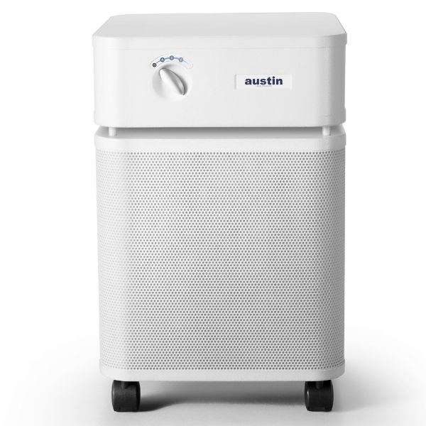 Austin Air HealthMate Air Purifier White Front View