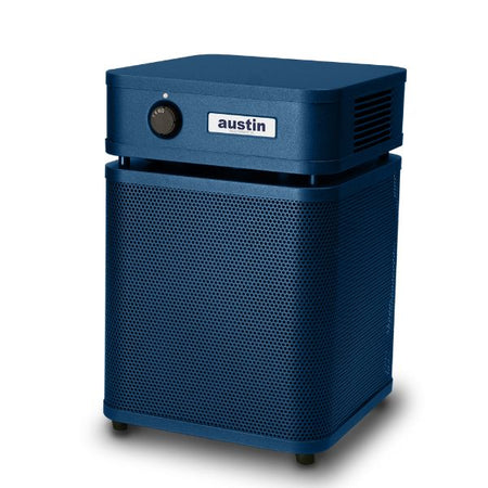 Austin Air HealthMate Plus Jr (Junior) Midnight Blue Left Side View