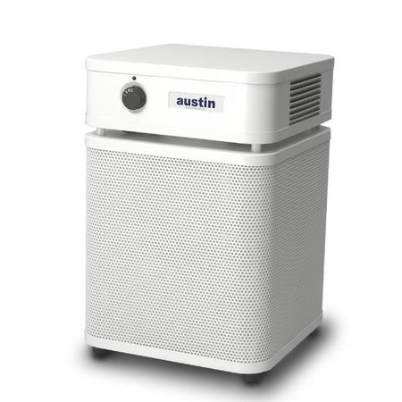 Austin Air HealthMate Plus Jr (Junior) White Left Side View