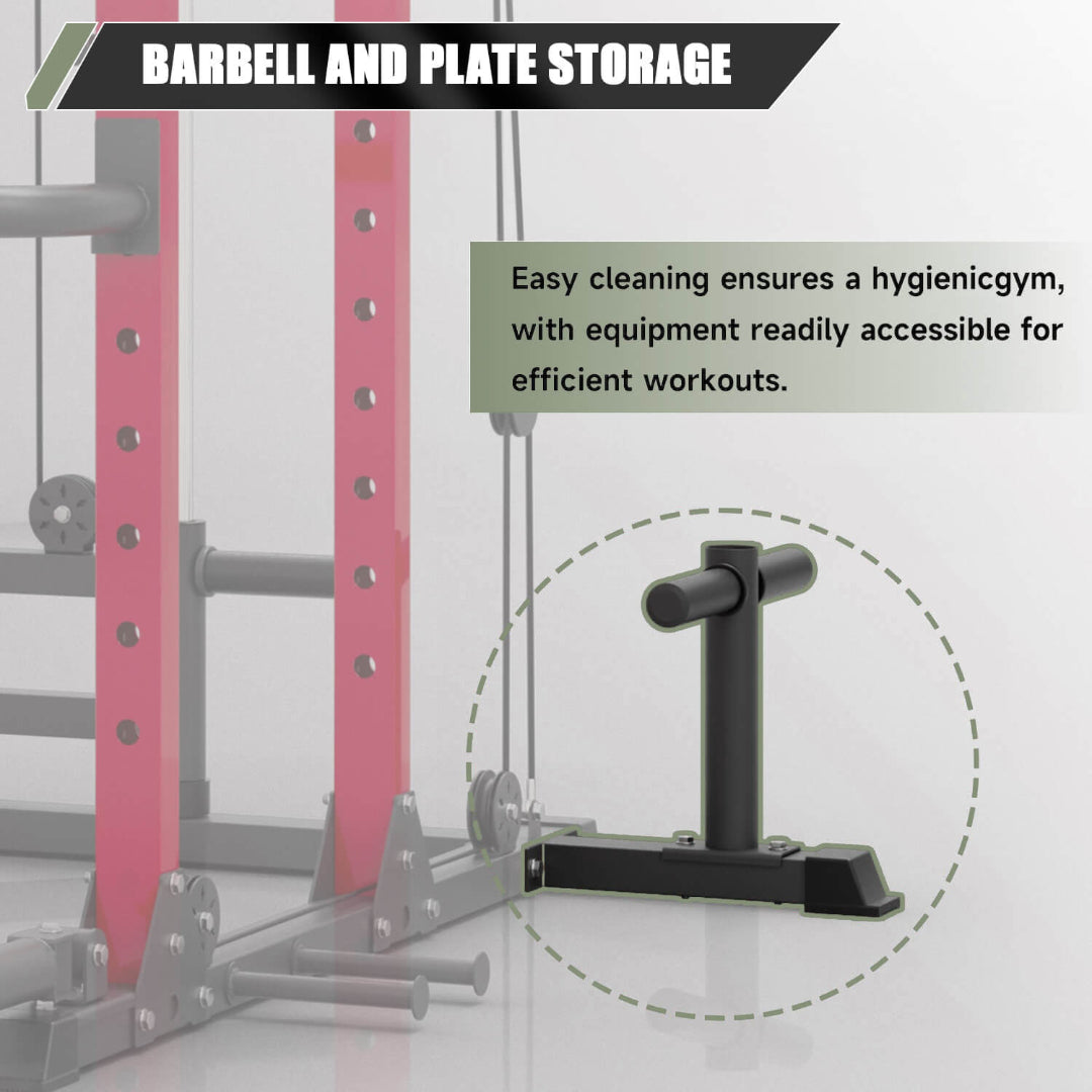 Barbell Plate Combo Holder Attachment Major Fitness PLM03