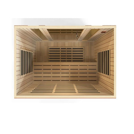 Bergamo Low EMF Far Infrared Sauna Top View