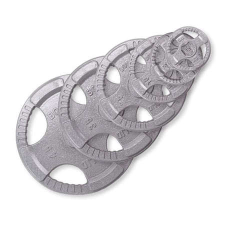 Body-Solid Cast Iron Grip Olympic Plate Sets