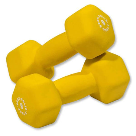 Body-Solid Dumbbells BSTND9 (Yellow)