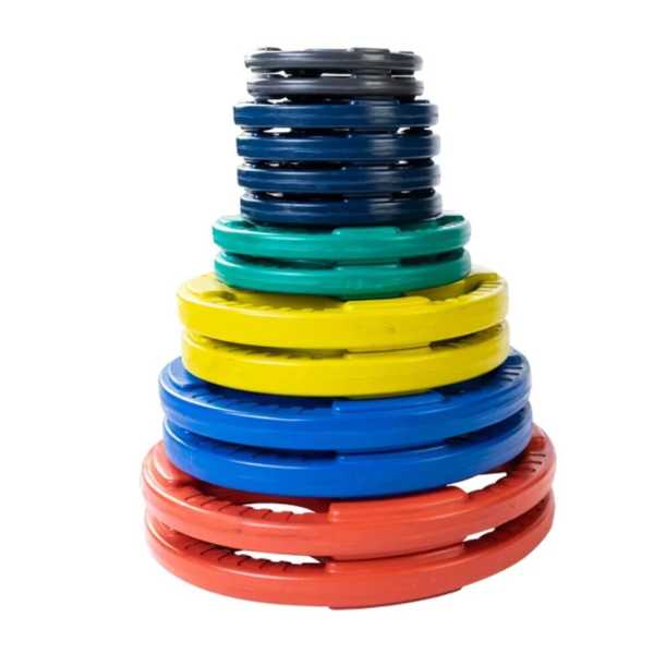 Body-Solid Isolated Colorful ORCS Plates