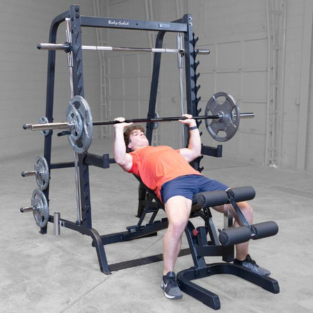 Body-Solid Series 7 Smith Machine GS348B Male Bench Press