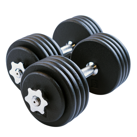 Body Solid Tools BSTADBPR Adjustable Dumbbell Set