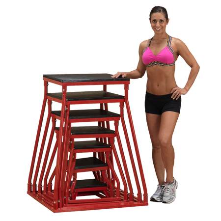 Body Solid Tools BSTPB Plyometric Boxes