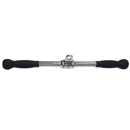 Body Solid Tools MB022RG Rubber Grip Revolving Straight Bar