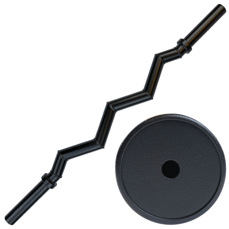Body Solid Tools OB48F Fat Curl Bar