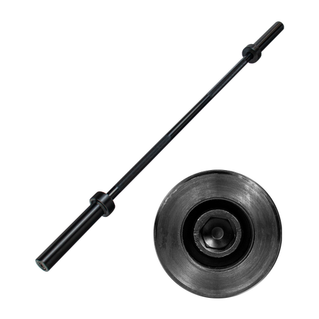 Body Solid Tools OB60B 5' Black Olympic Bar